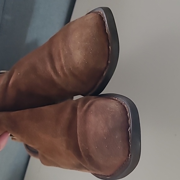 Born Margrit Slingback Suede Booties Women's Size 7 - Picture 14 of 14